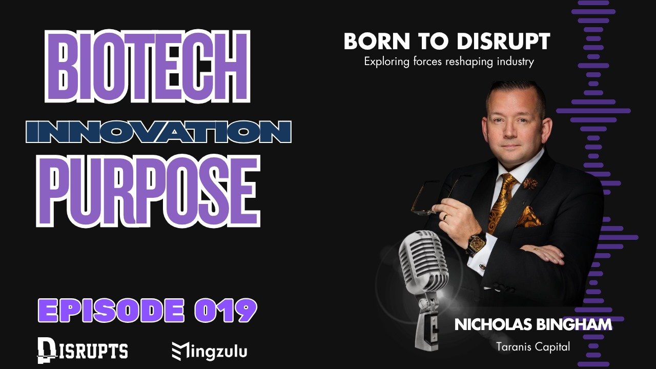 Born to Disrupt, Nicholas Bingham on Building a Biotech and Data Future for the GCC